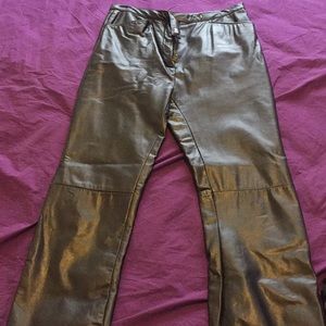 Leather pants